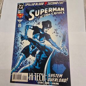 Superman Action Comics #694 Triangle 40 DC 1993 Cyborg Superman